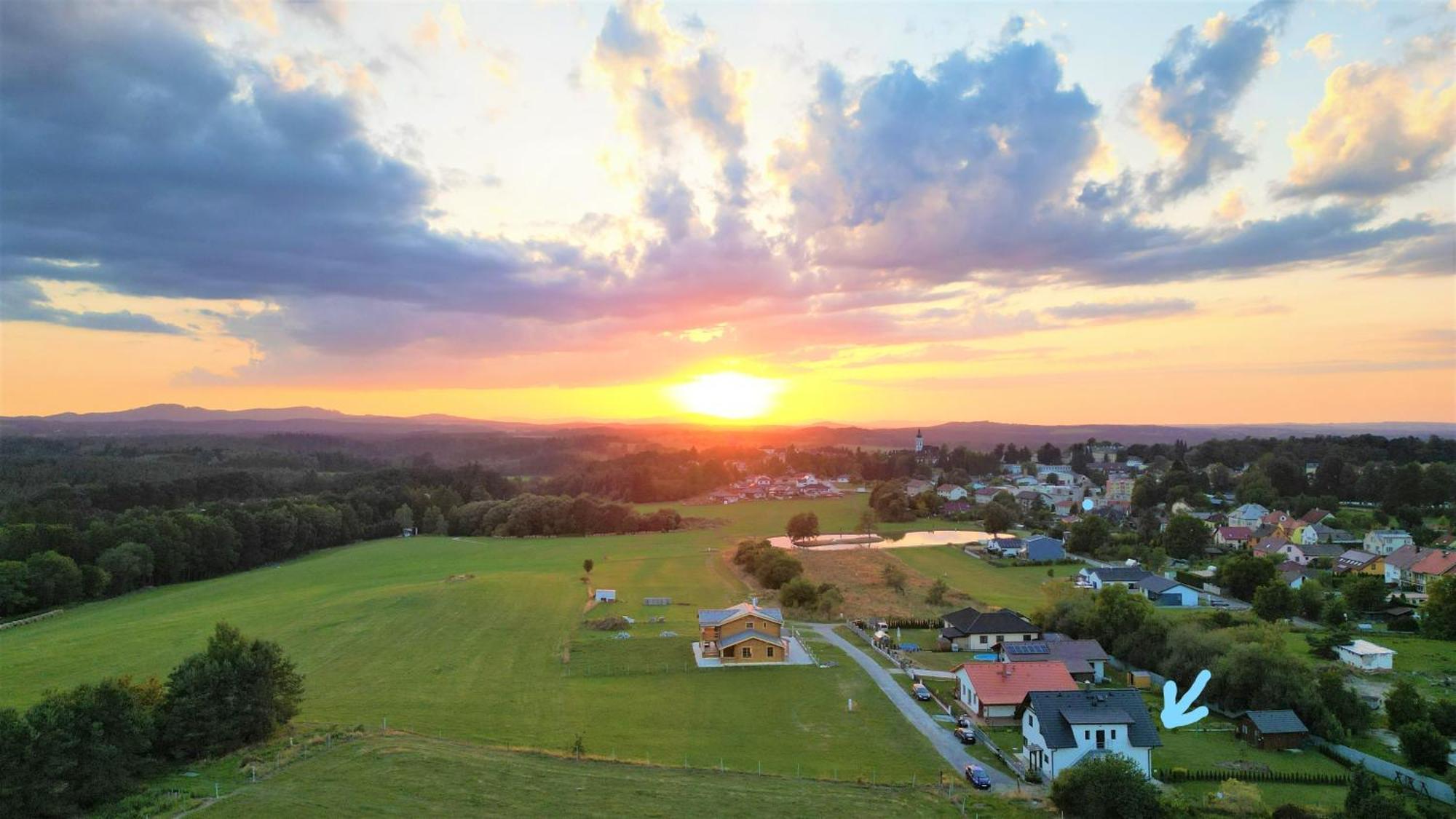 Apartmany Kohoutek A Slepicka V Novohradskych Horach Nové Hrady Buitenkant foto